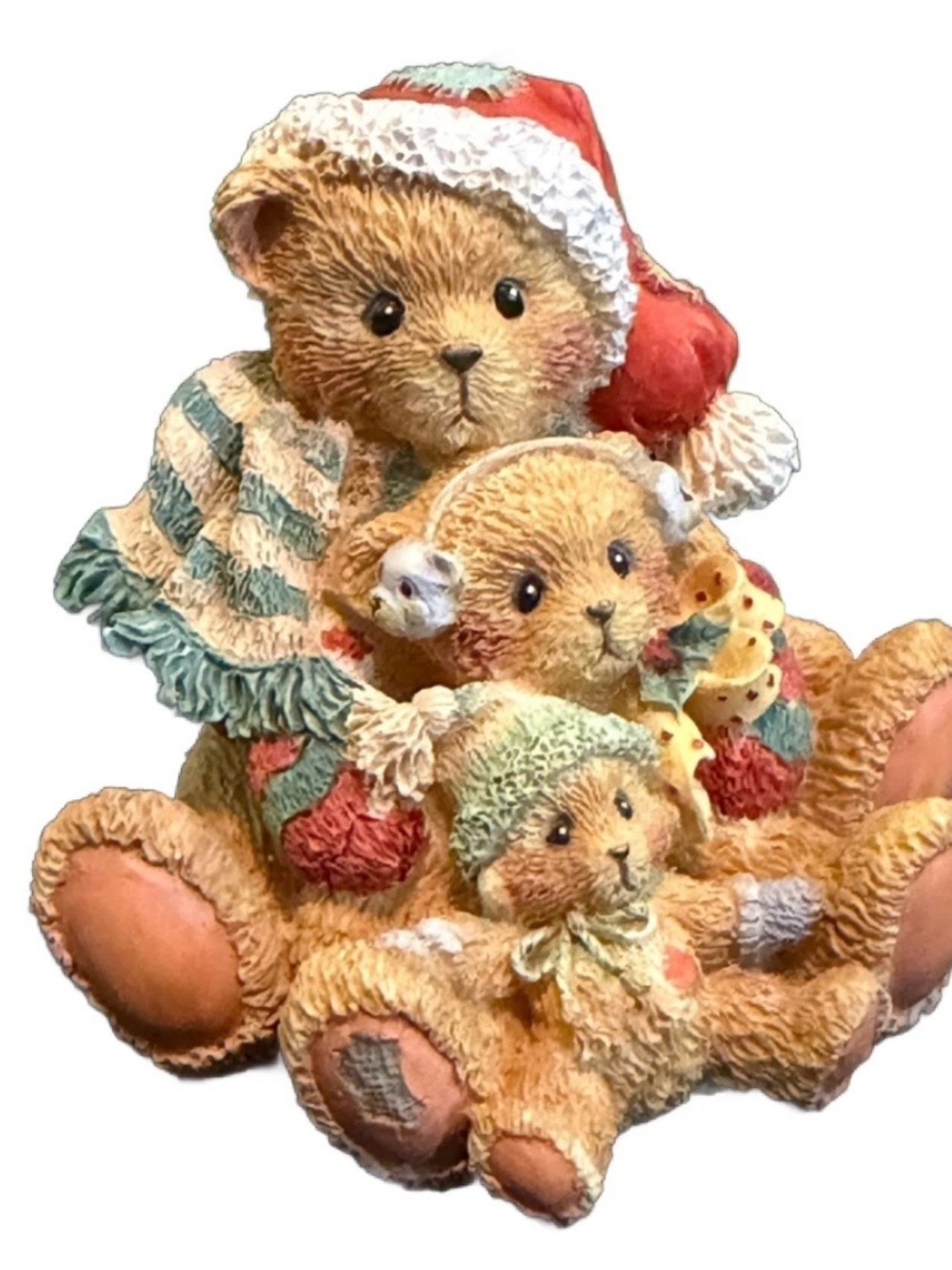 Cherished Teddies Theodore Samantha Tyler 95076 Box & COA